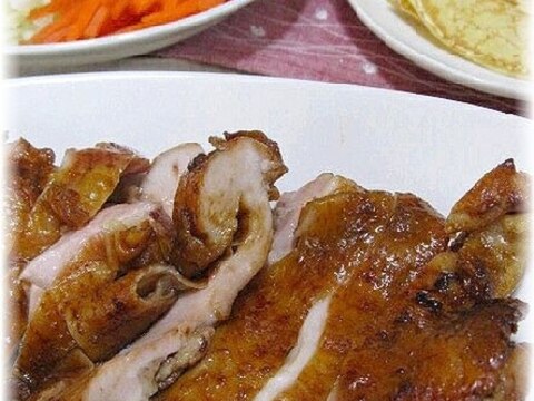 鶏もも肉の照り焼き北京ダック風
